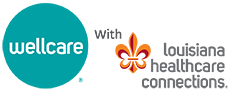 Wellcare With Louisiana Healthcare Connections Logo