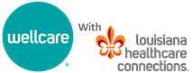 Wellcare With Louisiana Healthcare Connections Logo
